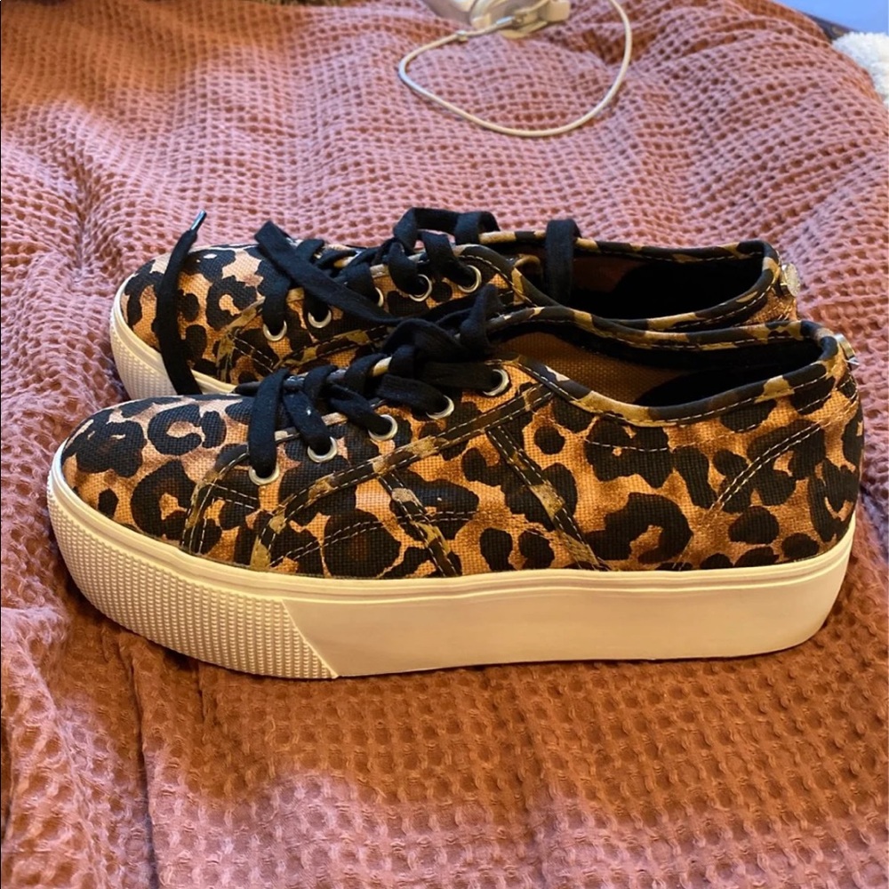 platform cheetah sneakers